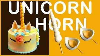 HOW TO MAKE UNICORN HORN  AND EARS  | CREAMY DREAMS| HASEENA AZEES|