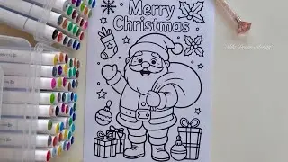 The best New Year's coloring book for adults✨ | SO Relaxing & Satisfying ASMR | Holiday Art |