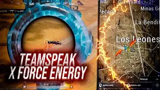 TEAMSPEAK X FORCE ENERGY | TOP 1 19 KILL | PUBG MOBILE