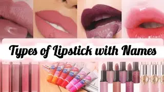 Types of Lipstick with Names | Lipstick for dark and dry lips | Lipstick Name list in Hindi