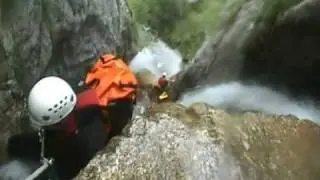 Canyoning Globoski Potok (Slowenien, Julische Alpen) 2004