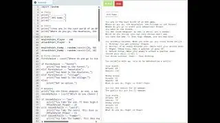 First Attempt at Python RPG Fantasy Game Development