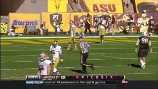 Damarious Randall INT vs Notre Dame