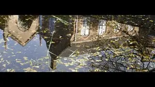 Autumn Reflections Of Kinnoull Parish Church On History Visit To Perth Perthshire Scotland