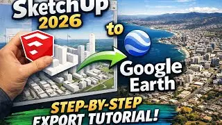 SketchUp 2026 to Google Earth &ndash; Step-by-Step Tutorial