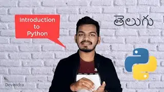 #1 Python Tutorial for Beginners | Introduction to Python | తెలుగు