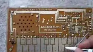 Dr. B&ouml;hm Hobbyton - self build stylophone (1980)
