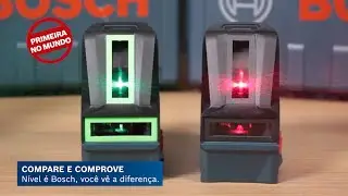 NÍVEL A LASER GCL 2-15 BOSCH ( TESTE E COMPARAÇÃO) | Grantools + Bosch