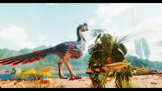 My First Look At The Gigantoraptor! - ARK Survival Ascended