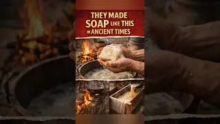 They Made Soaps Like THIS in Ancient Times #shorts