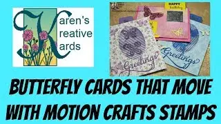 Butterfly Cards That Move With Motion Crafts Stamps