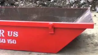 Rubbish Bin Hire 3m Hardfill Bin - Bins R Us Ltd