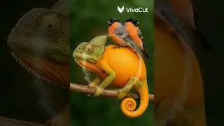 camaleonnelii oranggelii🦎🍊 #brainrot #italianbrainrot #memes #camaleon #orange #bird #memes #funny