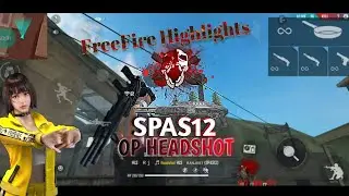 SPAS12 OVER Power HEADSHOT 🎯 FREE FIRE HIGHLIGHT 🔥 🇮🇳