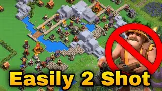 Skeleton Park 2 Shot Easily With This Army 😱😱😱 | Best Clan Capital Attack Strategy
