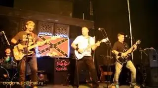Выступление рок группы 
