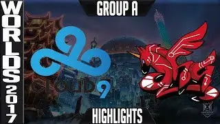C9 vs AHQ Highlights | 2017 World Championship Day 8 Group A Worlds 2017 Cloud 9 v AHQ e-Sports Club