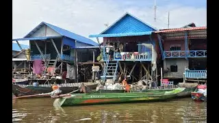Exploring the Kampong Phluk Floating Village in Cambodia