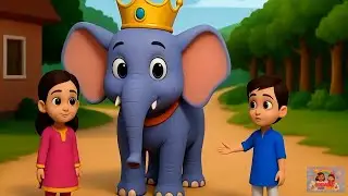Hathi Raja Kahan Chale? | हाथी राजा कहाँ चले | Shravu & Shivi | Hindi Rhymes for Kids | 3D Animation