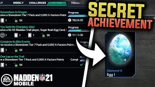 HOW TO GET THE SUGAR RUSH EGG CARD - Madden Trail - Madden Mobile 21