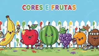 APRENDA AS CORES COM AS FRUTAS - Manu e Mel - DESENHO INFANTIL