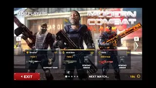 Playing Modern Combat. #COD for switch on #nintendoswitch2