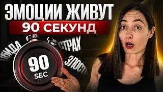 90 секунд, которые меняют всю жизнь | Как мозг залипает в негативных эмоциях и что с этим делать?
