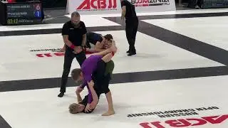 Sergej Bykov (R) vs Artem Volodin. Teen NoGi/Round3/G & Y/60 kg/ACB JJ RUSSIAN OPEN CHAMPIONSHIP.