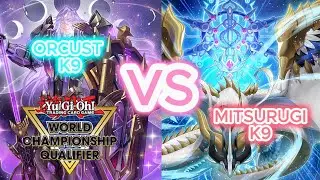 Orcust K9 против Mitsurugi K9 &mdash; Местный матч (вид сверху) | 3-кратный топ-4 регионального турнира...