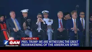Pres. Trump Honors U.S. Naval Academy Graduates