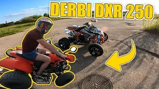 Quad Derbi DXR-250 | KTM505sx-Swap ER6-n // Jazda Quadami