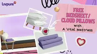 FREE Accessories with Livpure Mattress!