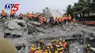 Chennai building collapse | Death Toll Raises to 54 : TV5 News
