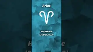Daily horoscope aries 3 APR 2022