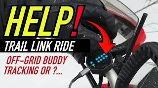 Game Changing Life Saver!  We test Trail Link on a 200km Snowmobile Ride | Off-Grid Buddy Tracking