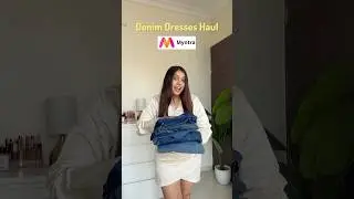 Myntra Denim dresses✨🥰 #youtubeshorts #shortsfeed #shortvideo #shortsvideo #youtubeshort #shorts