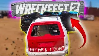 Я поворачиваю только налево... и врезаюсь в другие машины | Wreckfest 2