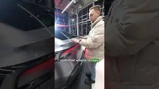 Klapa bagażnika w nowej Tesli Model Y JUNIPER 🔥 #danielgrzyb #tesla #teslamodely #premiera