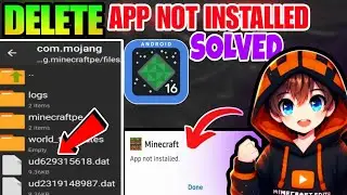 Minecraft App Not Installed Problem Solved || Android 16 Problem #minecraft #tech 