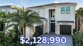 ELEGANT LUXURY NEW PALM BEACH GARDENS NEW CONSTRUCTION HOME TOUR | Florida Real Estate | Artistry