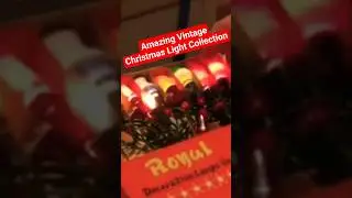 Incredible Rare Vintage Christmas Lights Collection &ndash; BBC News Clip #ChristmasLights #ChristmasDecor