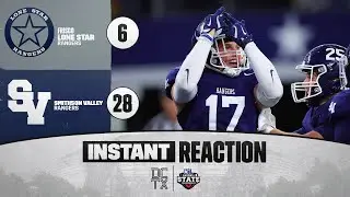 LIVE: #UILState 5A DI Championship | Instant Reaction: Frisco Lone Star 6, Smithson Valley 28