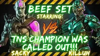 BEEF SET ft. Sacky vs Realkilluh | TNS CHAMPION WAS CALLED OUT!!! 🎤👀🔥😱