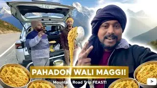 &bull; Pahadon mein Maggi Party! 🚗 Doston ke saath Road Trip.&bull; Road Trip par banayi 'Pahadon Wali Maggi'