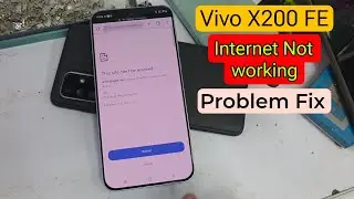 How to Fix Internet Not Working Vivo X200 FE | Vivo X200 FE mobile data wifi problem solve
