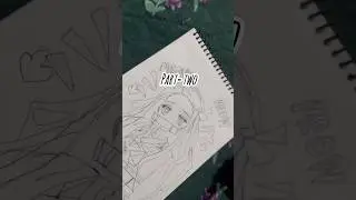 🙏🏻😍🤩Anime girl￼ nesuko artwork#after long time##Meow Meow#SkyArtsuk 🫶🏻👋🏻