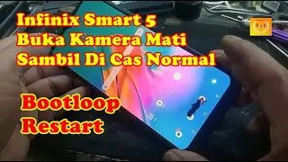 INFINIX SMART 5 buka kamera mati dicas normal