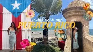 Puerto Rico travel vlog ✿ beaches, bad bunny, & tropical vibes🌴