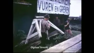 Cor de Boer Op paltrok zaagmolen De Held Jozua 1960