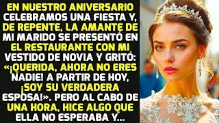 La Amante De Mi Marido Llegó A La Fiesta Vestida De Novia Y Se Llevó A Mi Marido, Pero... HISTORIAS